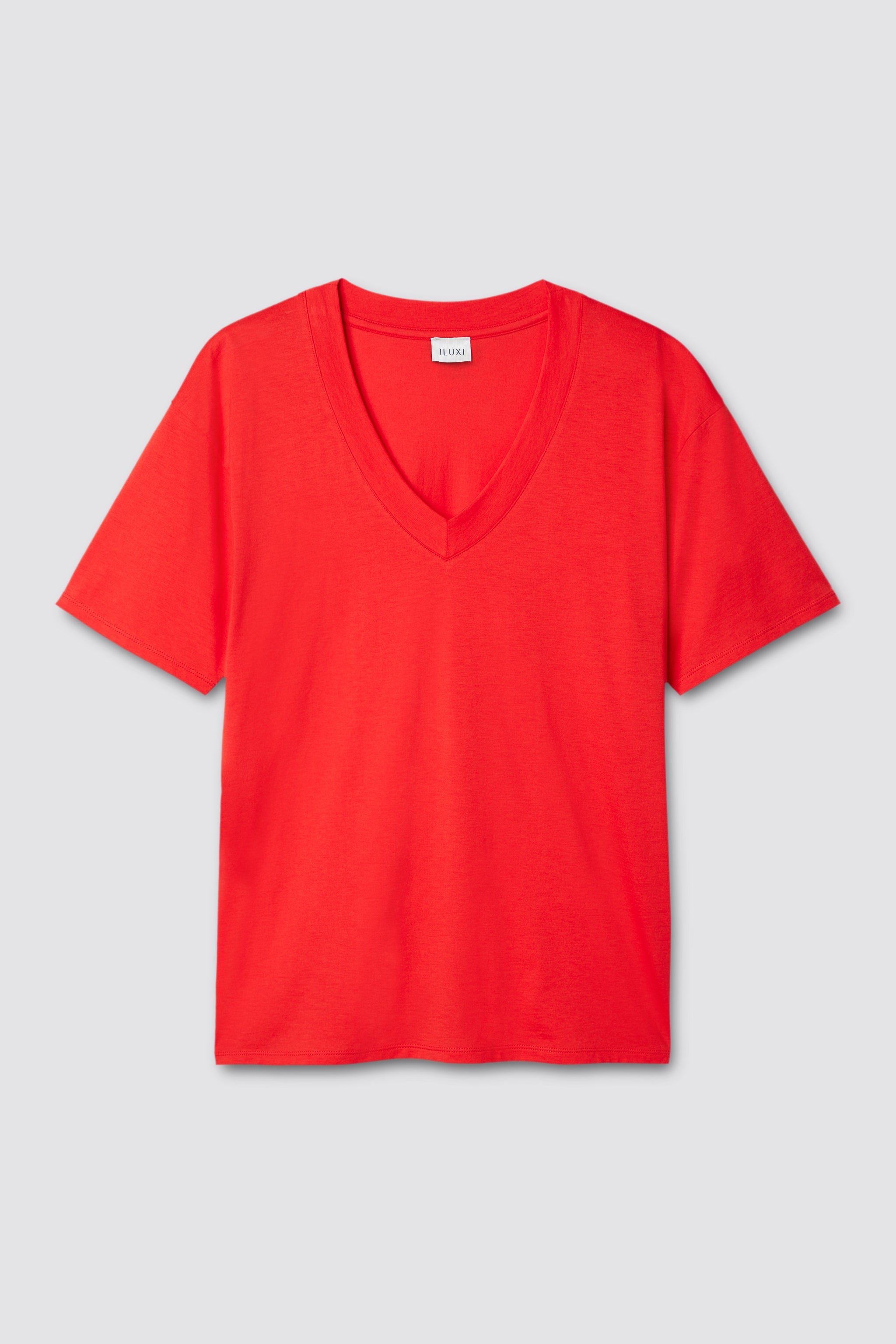 Pima Cotton V-neck T-Shirt 