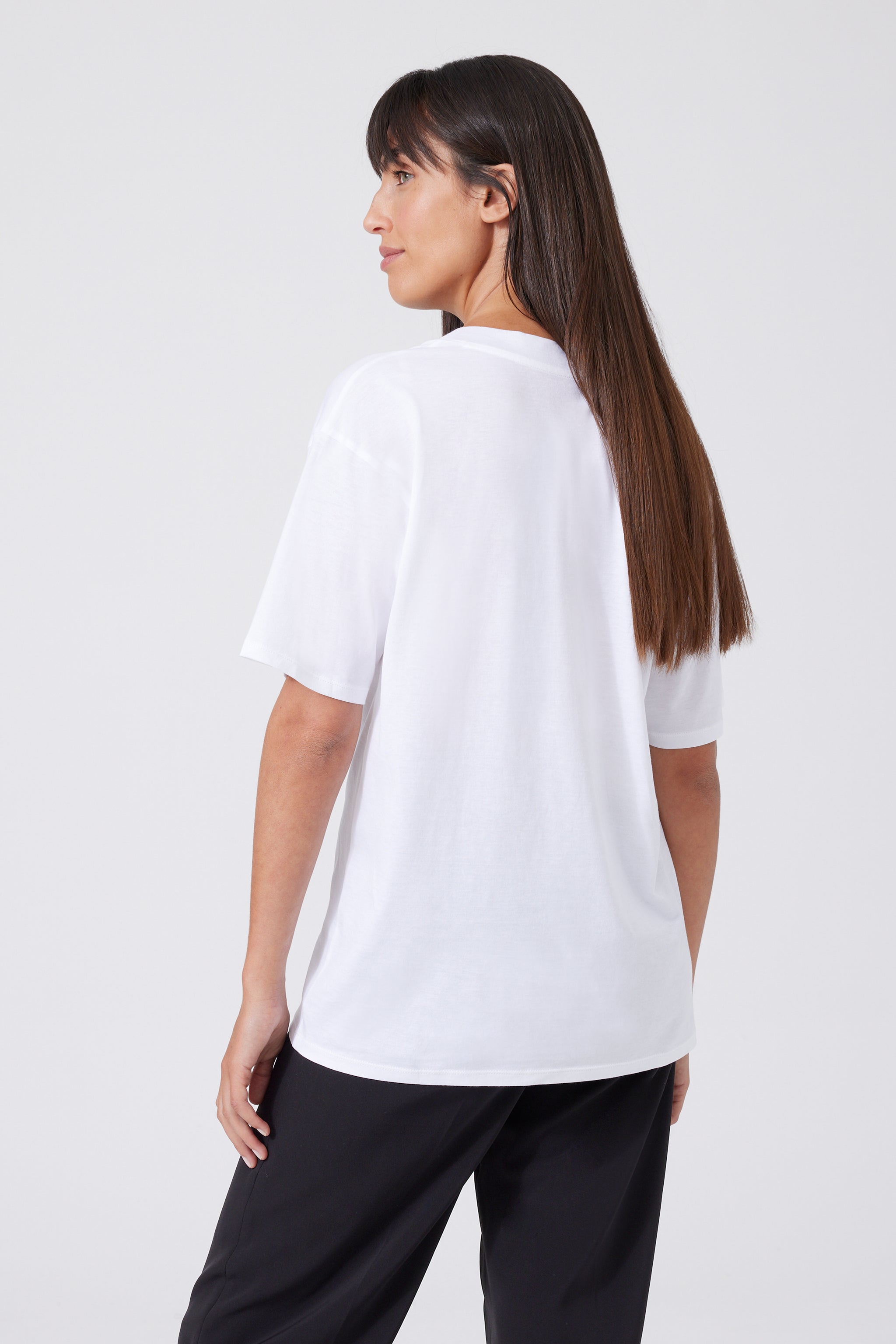 Pima Cotton V-neck T-Shirt 