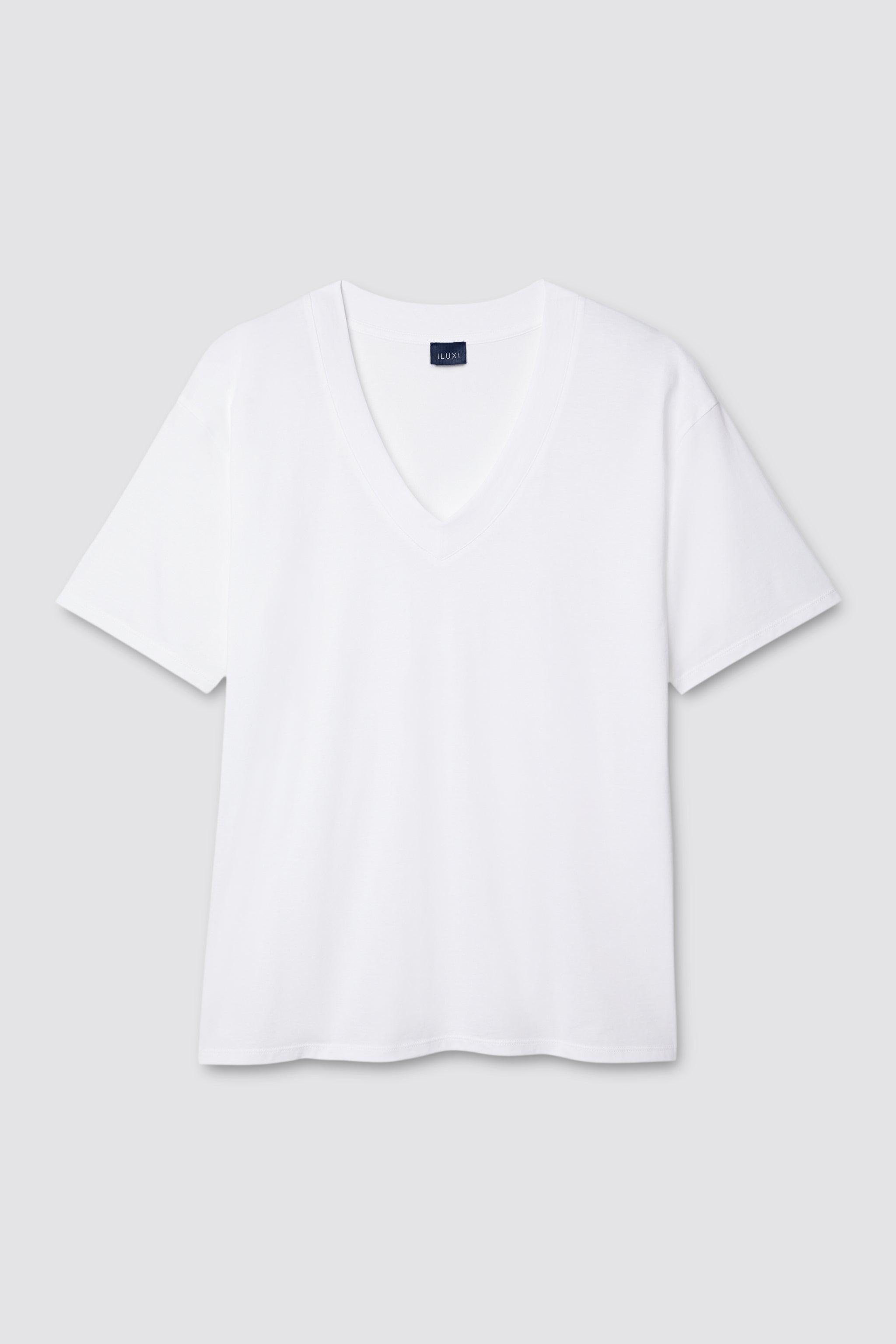 Pima Cotton V-neck T-Shirt 