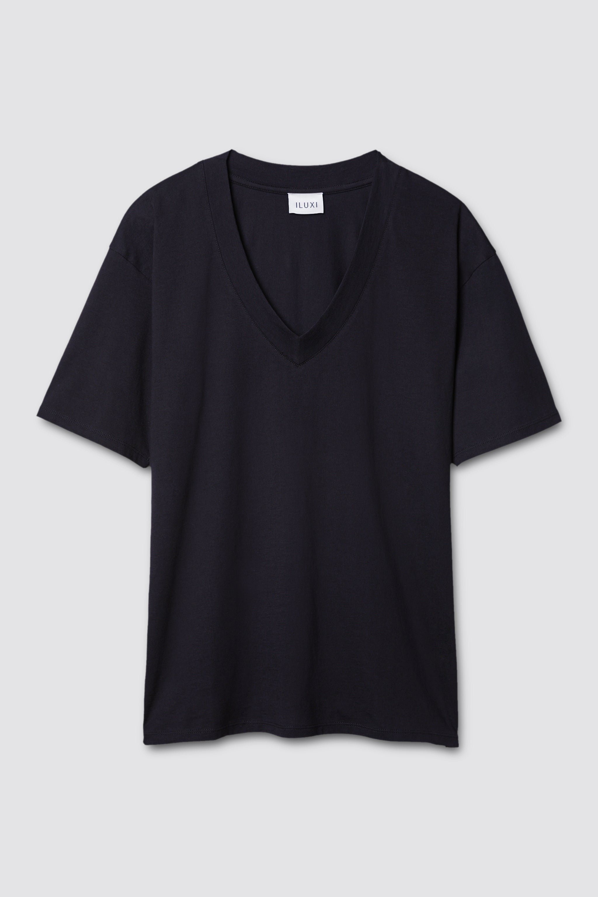 Pima Cotton V-neck T-Shirt 