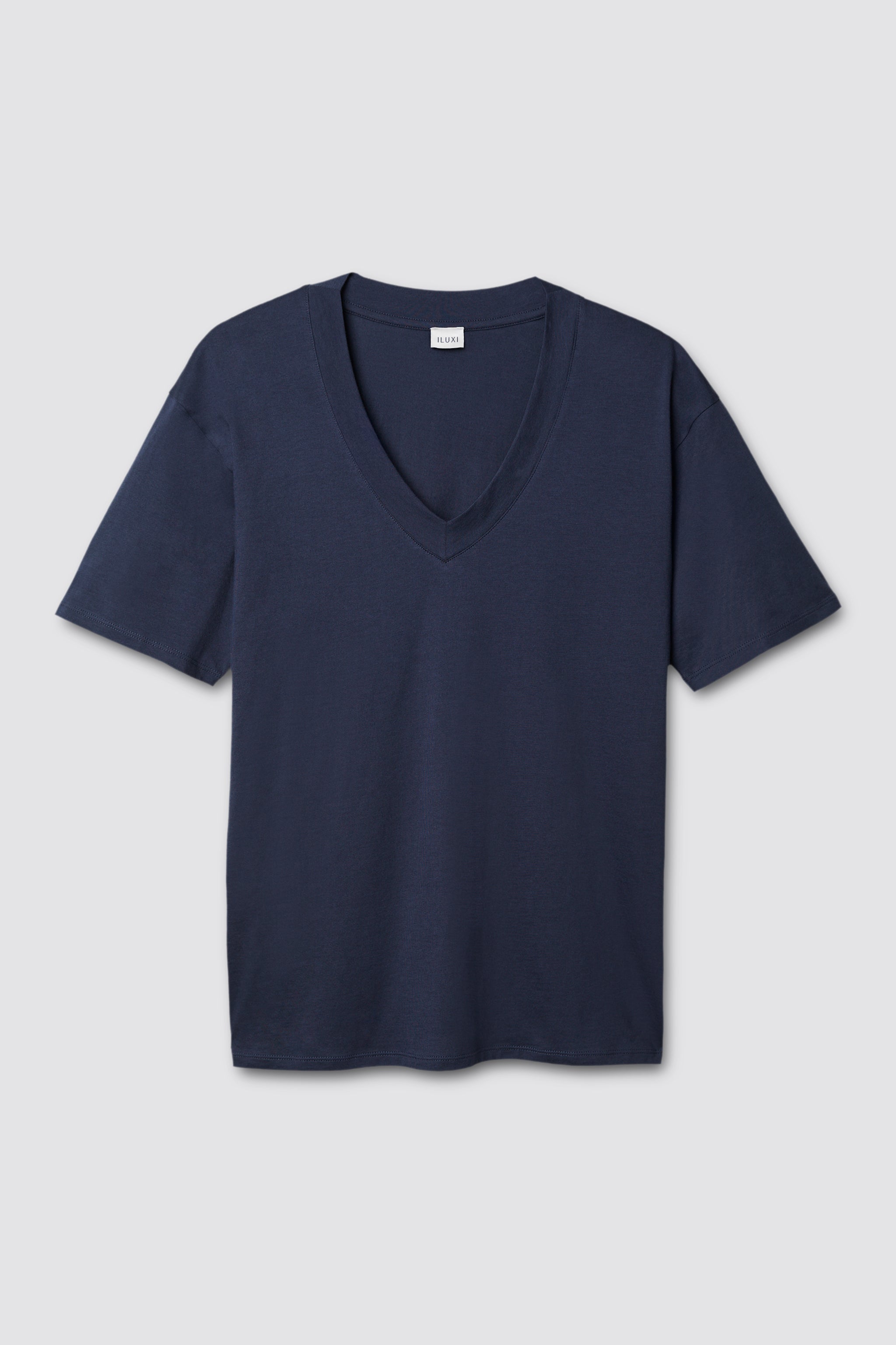 Pima Cotton V-neck T-Shirt 