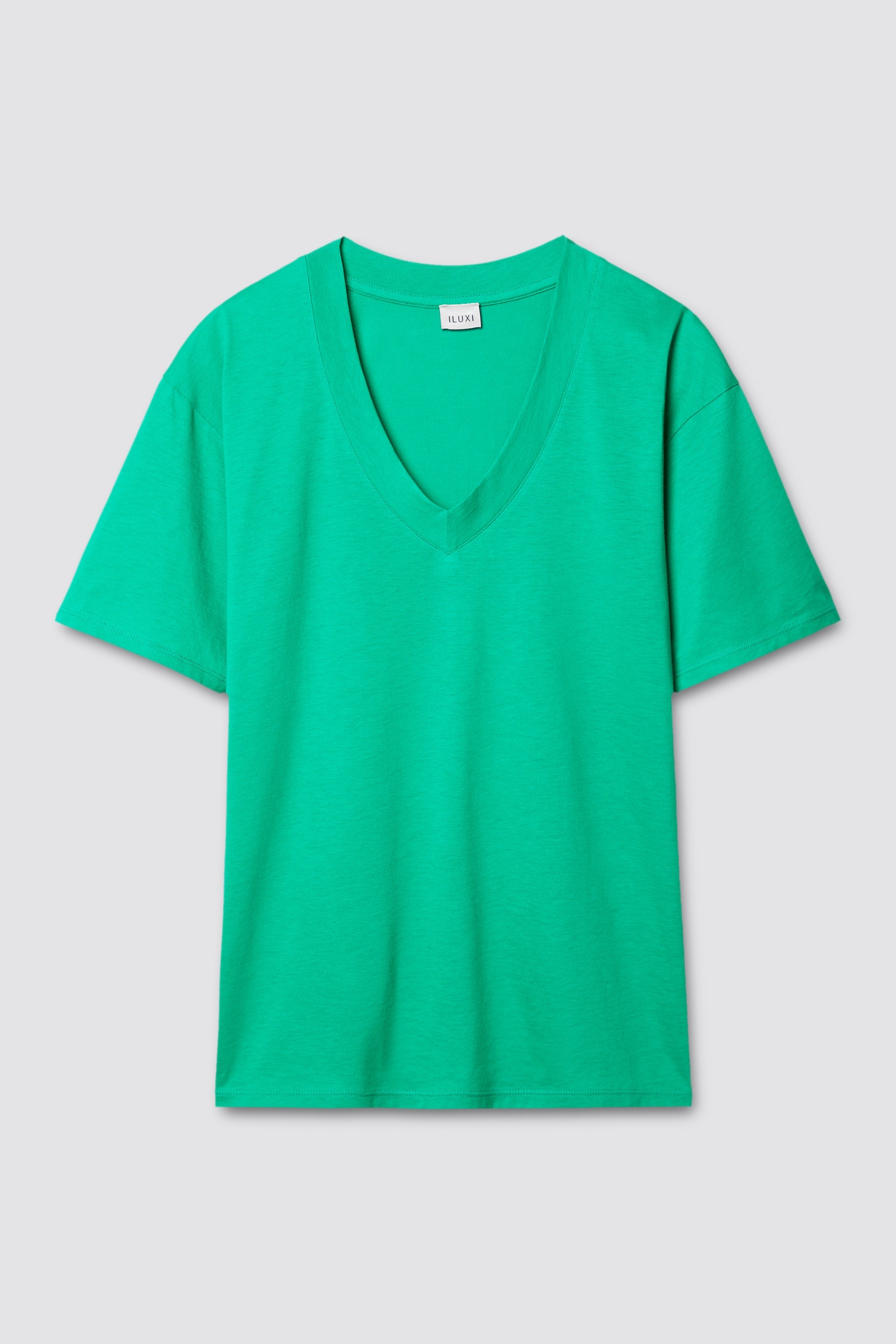 Pima Cotton V-neck T-Shirt 