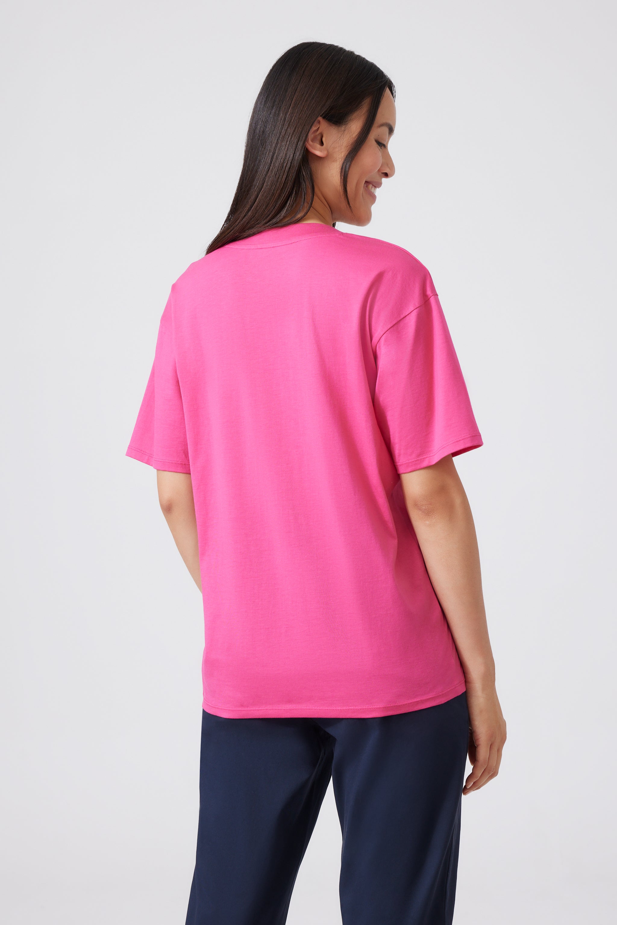 Pima Cotton V-neck T-Shirt 