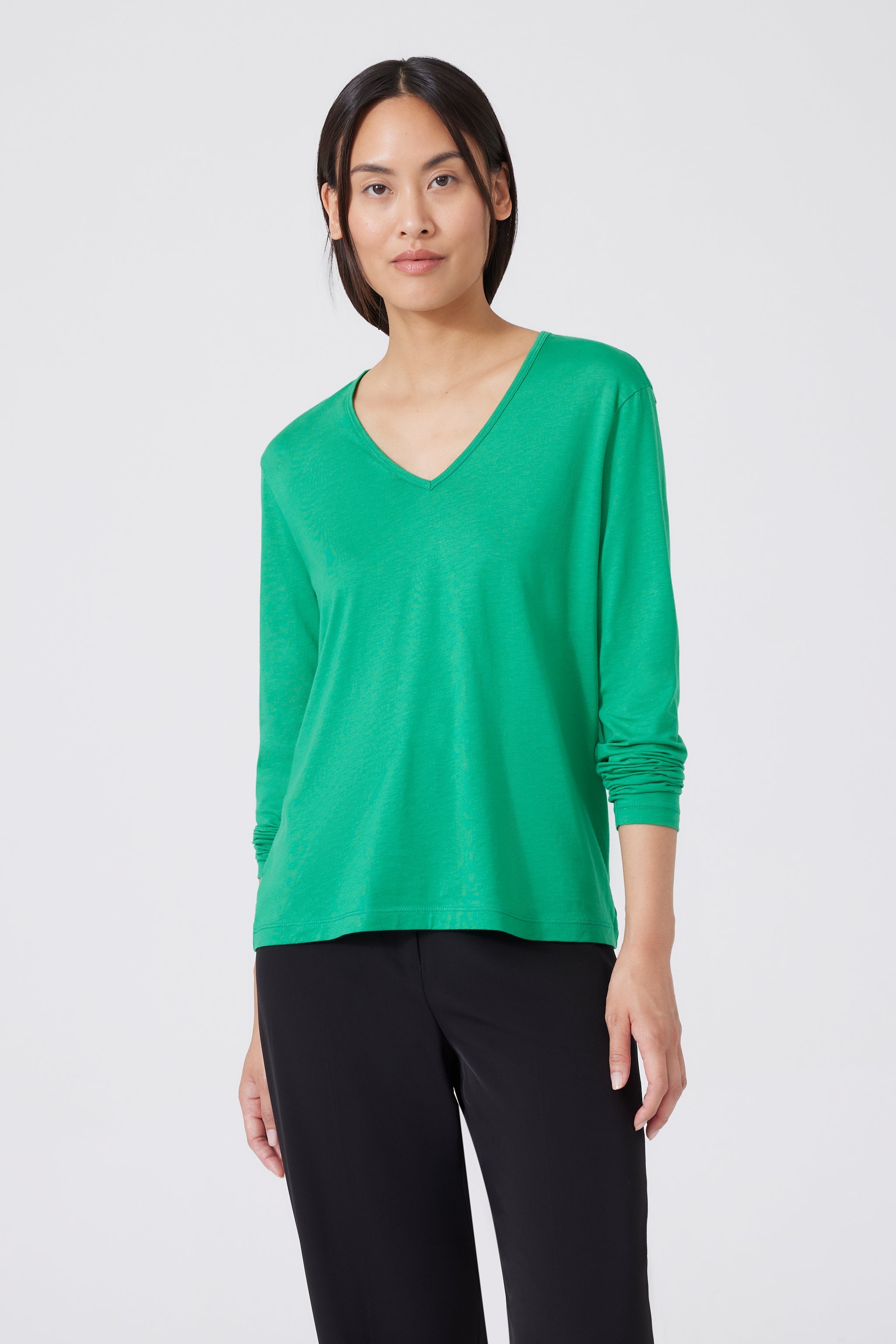 Pima Cotton Long sleeve T-Shirt