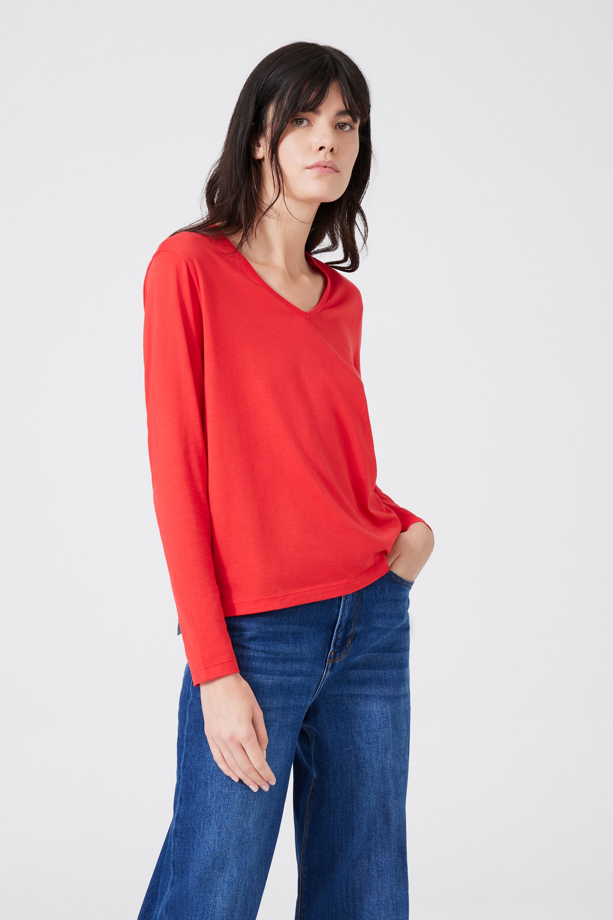 Pima Cotton Long sleeve T-Shirt