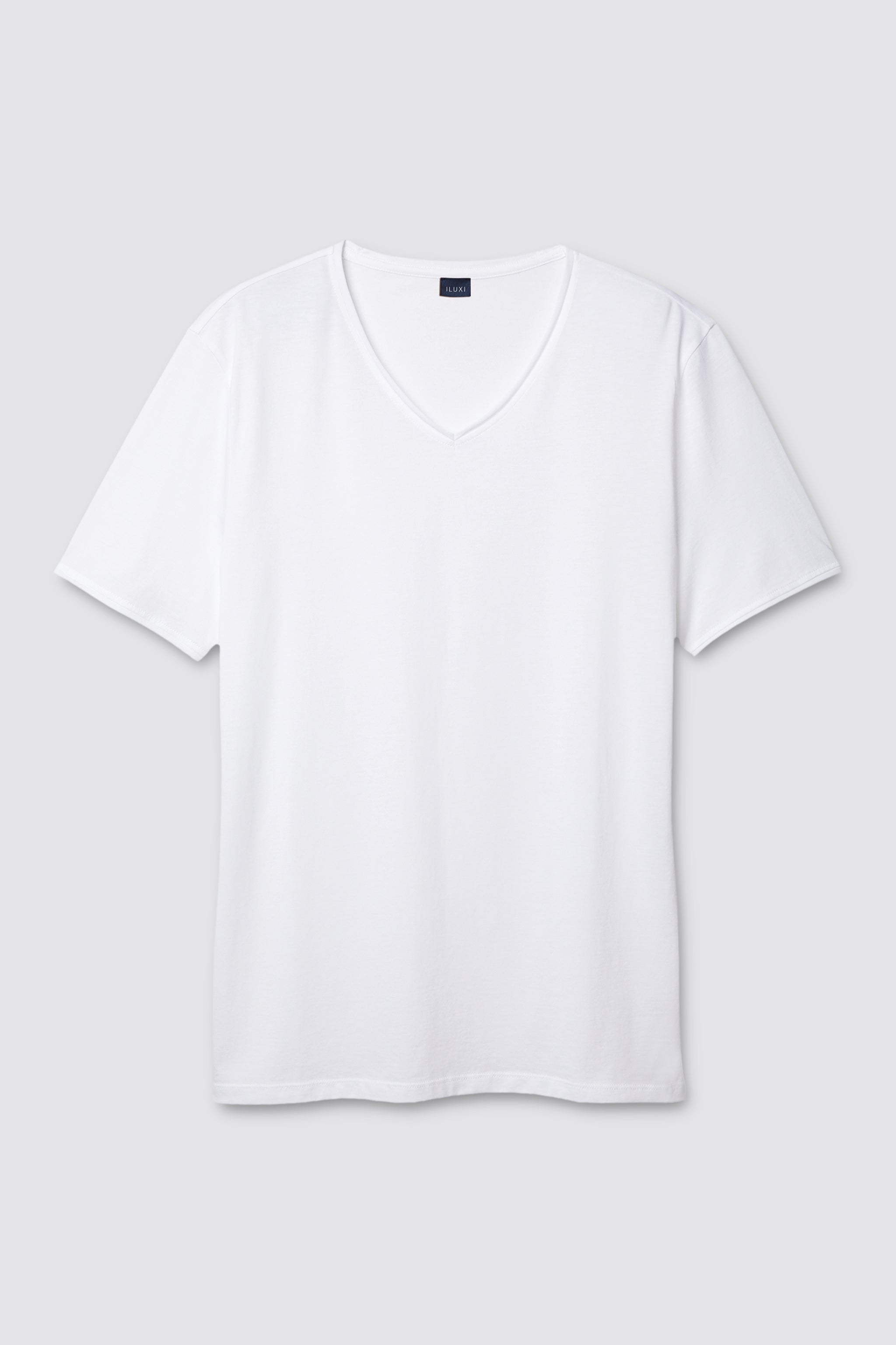 Pima Cotton V-neck T-Shirt 