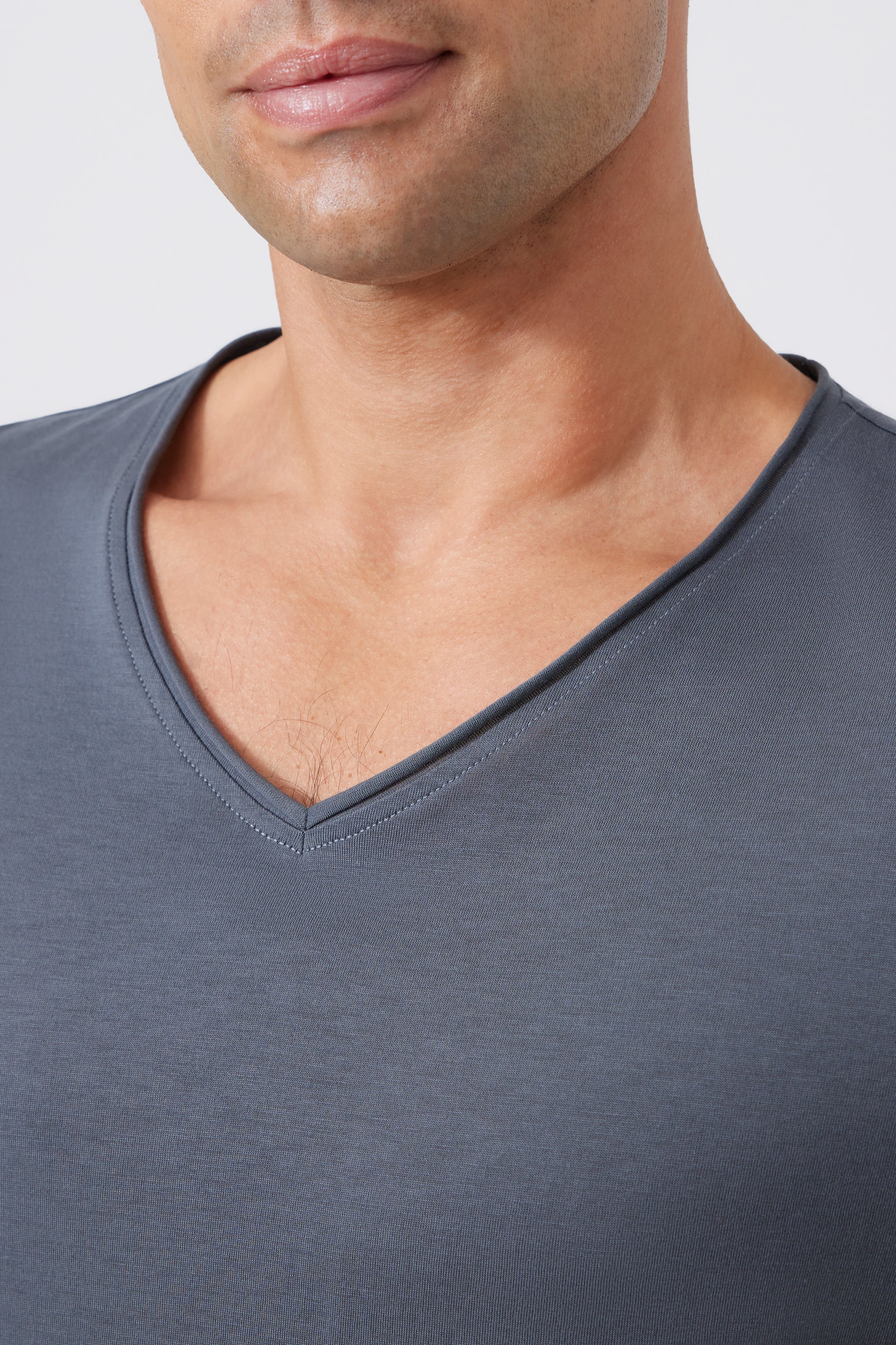 Pima Cotton V-neck T-Shirt 