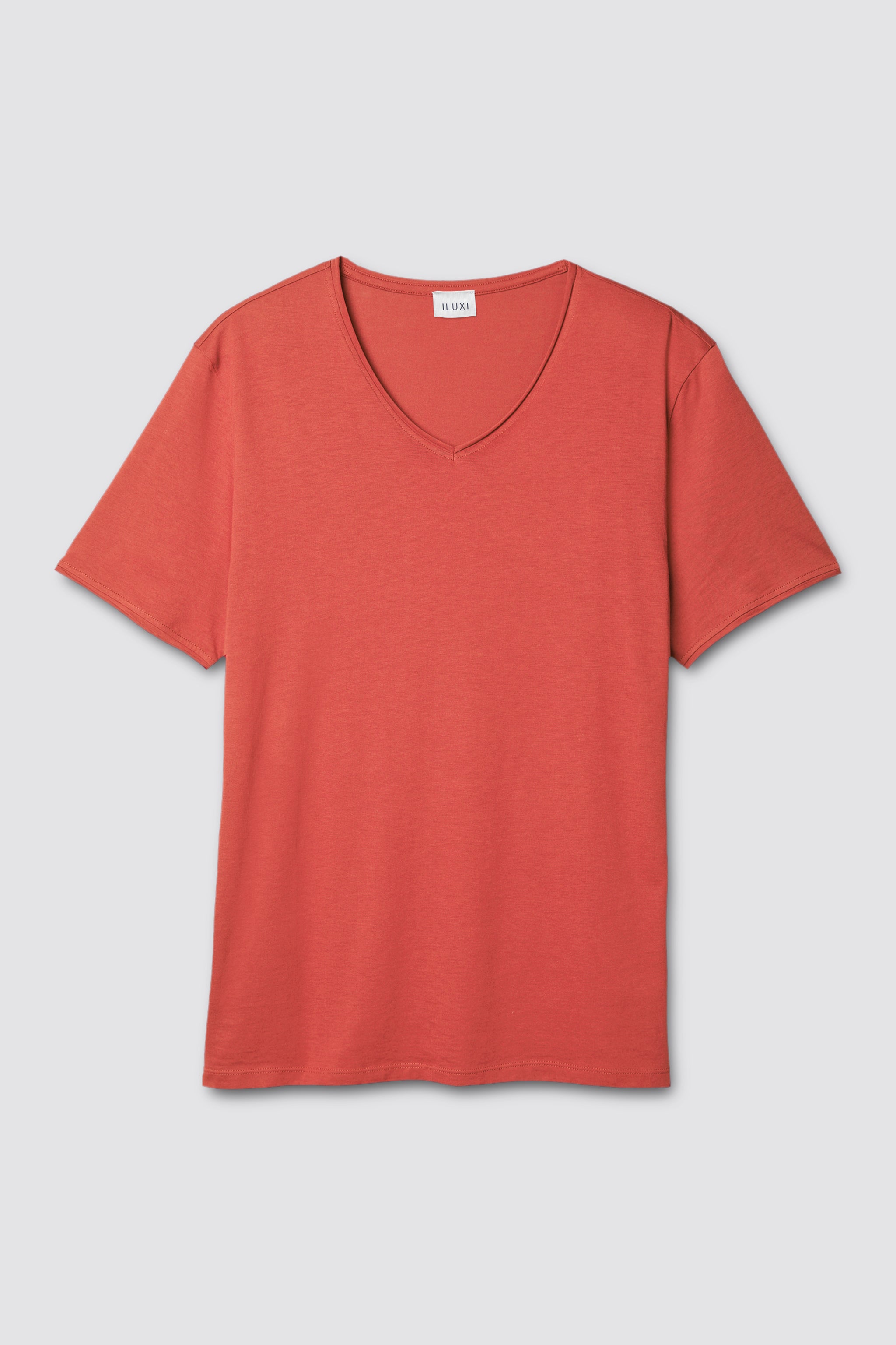 Pima Cotton V-neck T-Shirt 