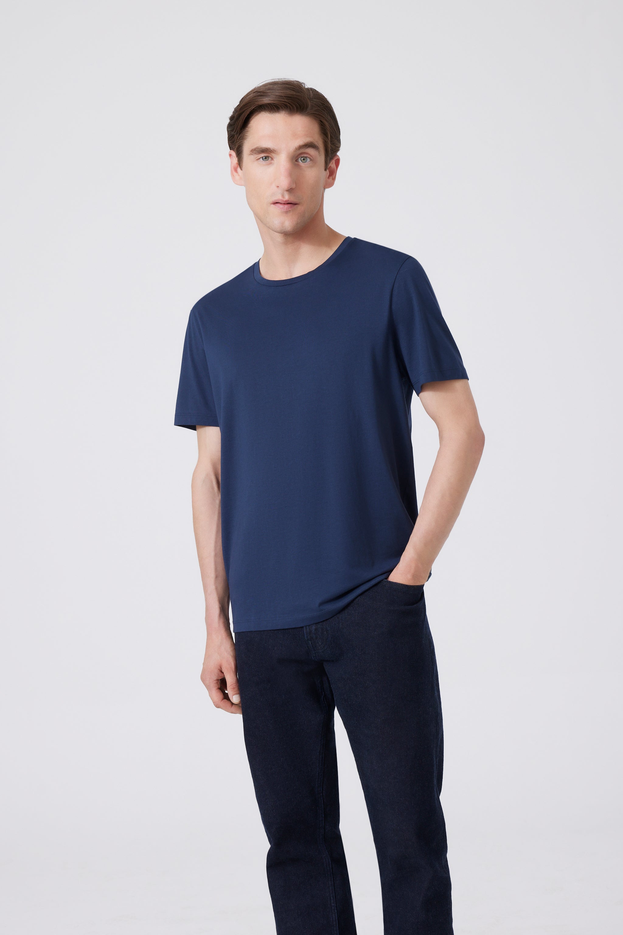 Pima Cotton Round neck T-Shirt