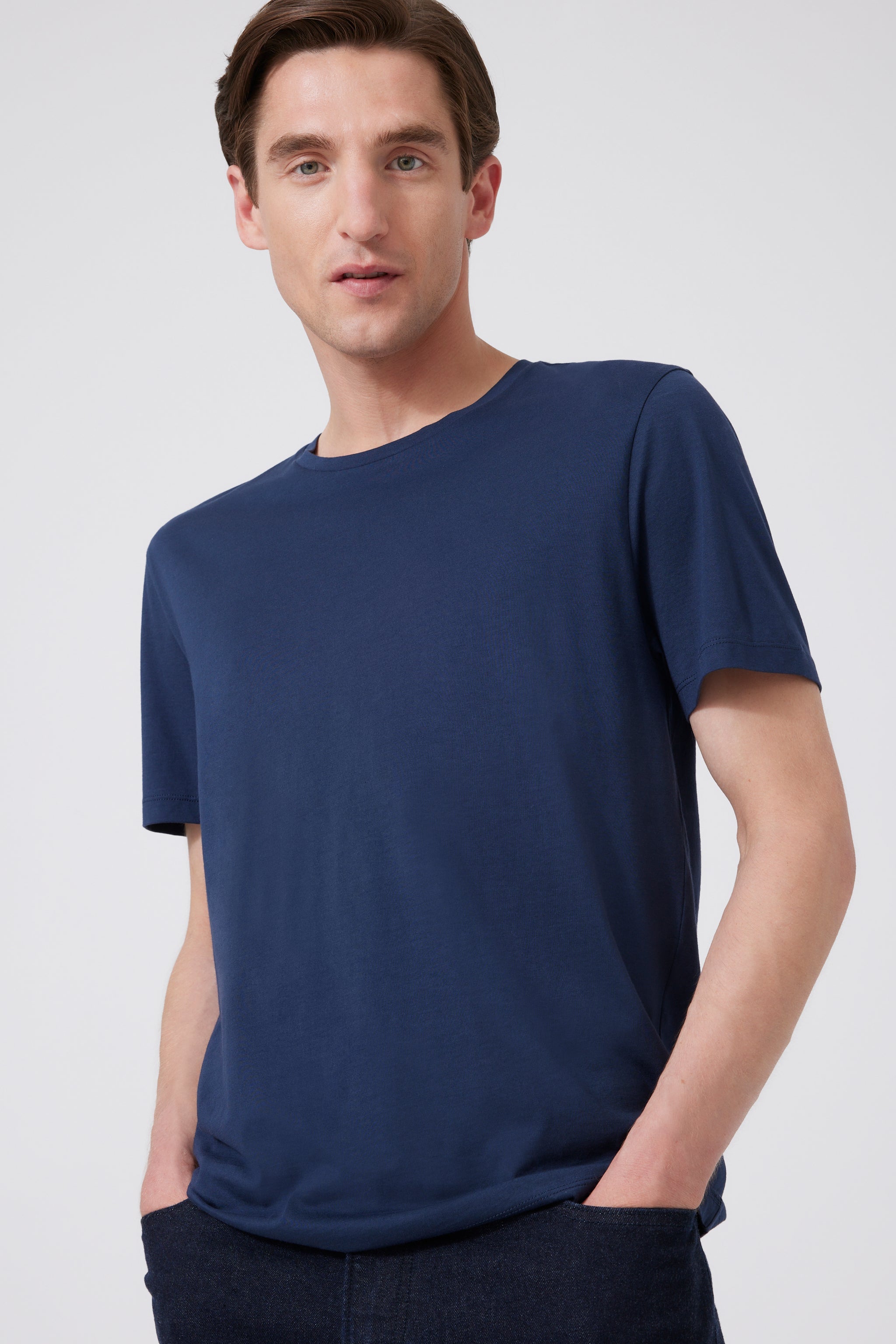 Pima Cotton Round neck T-Shirt