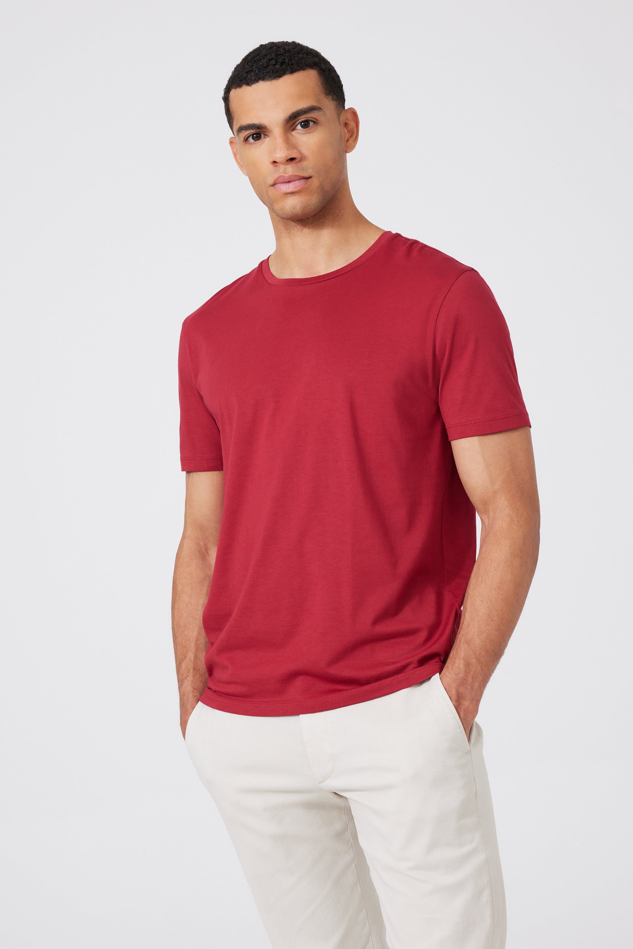 Pima Cotton Round neck T-Shirt