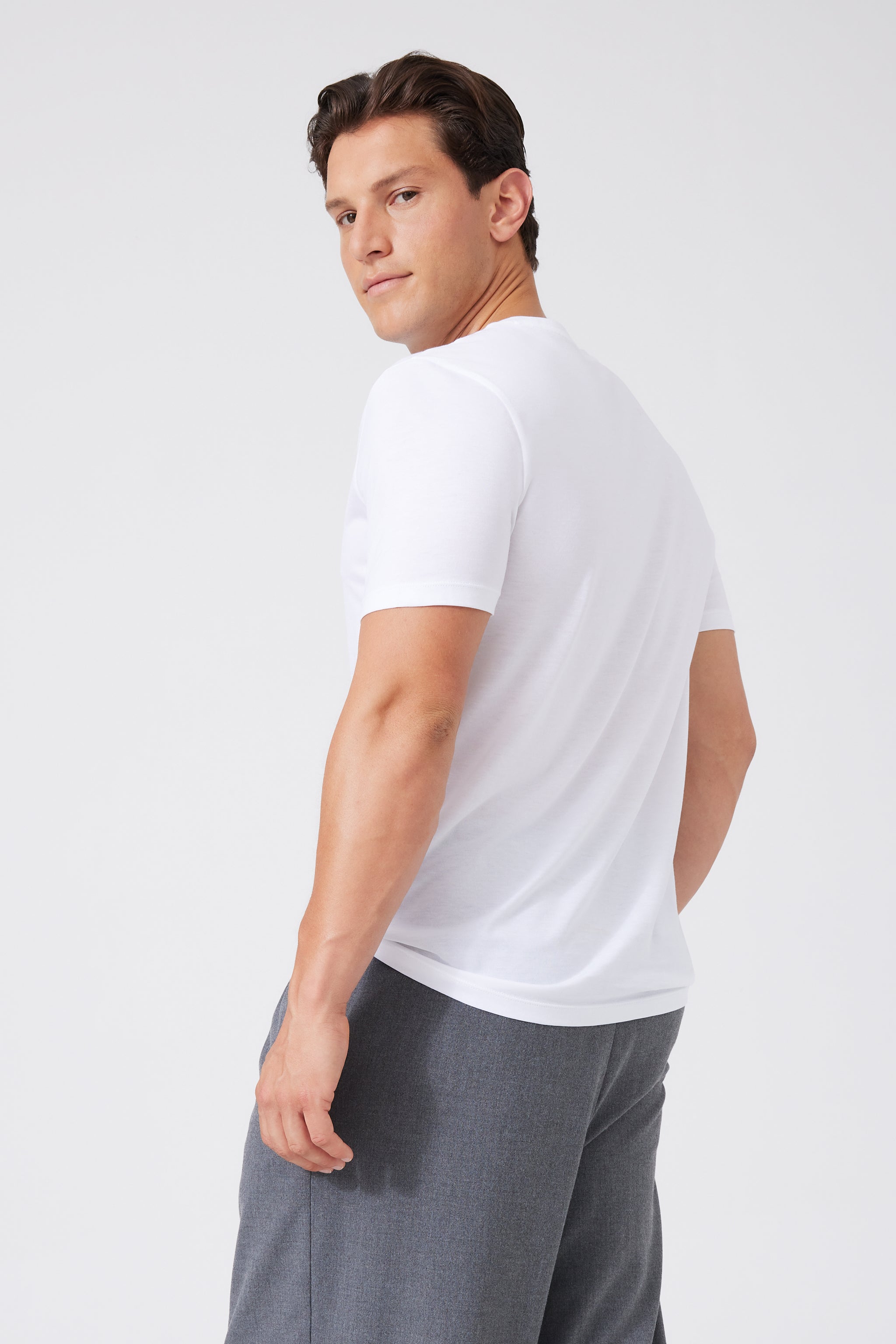 Pima Cotton Round neck T-Shirt