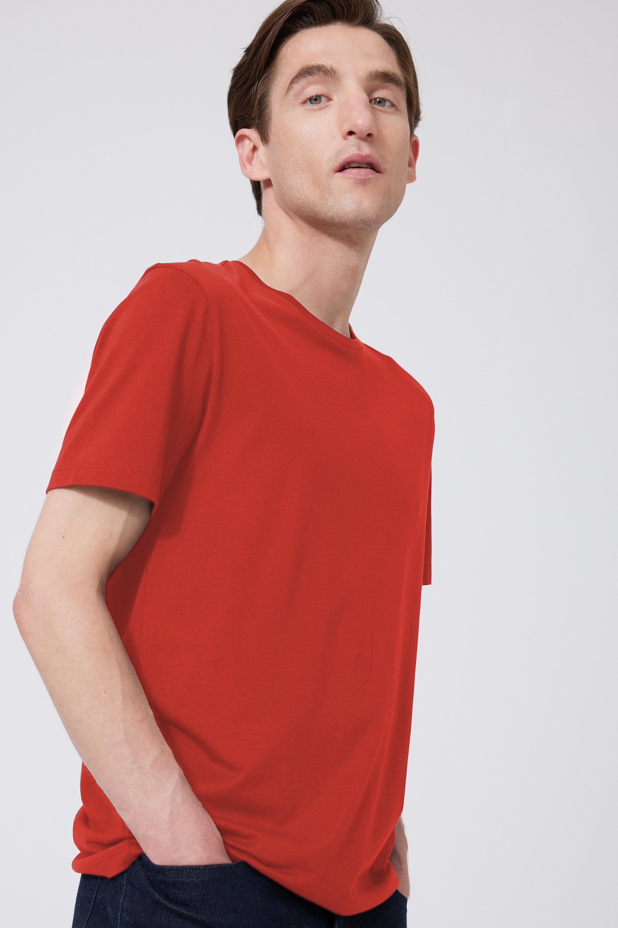 Pima Cotton Round neck T-Shirt