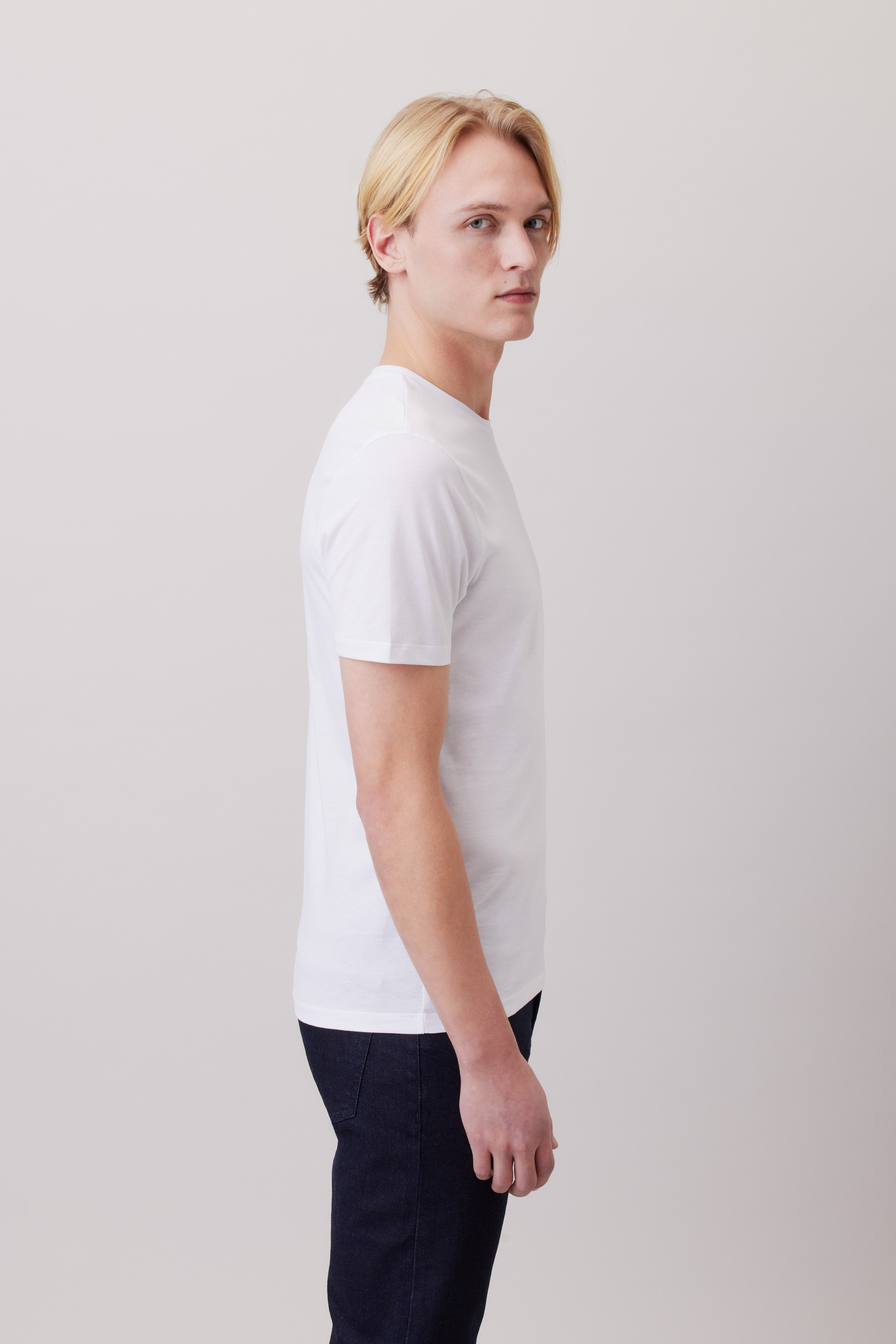 Pima Cotton Round neck T-Shirt