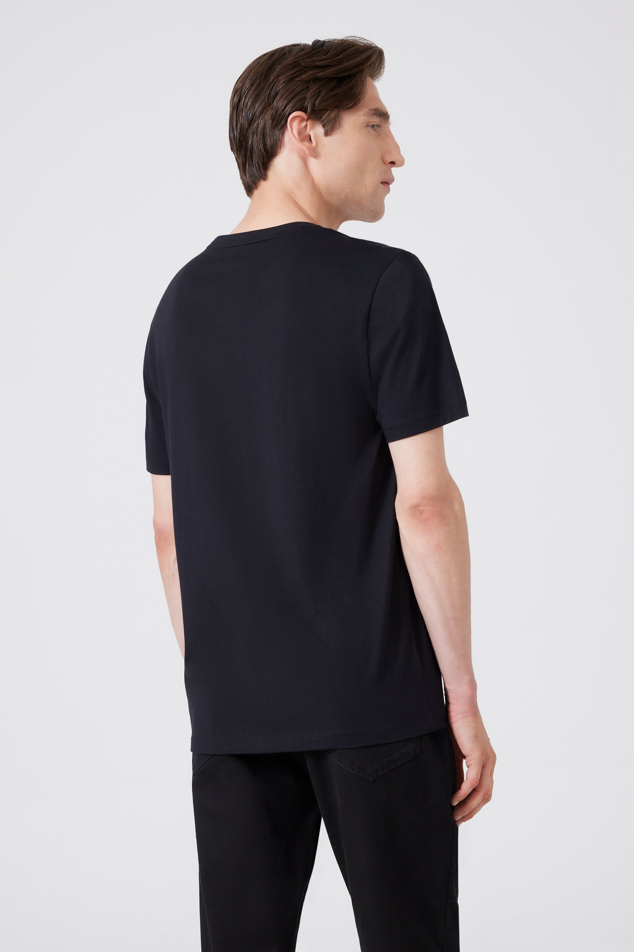 Pima Cotton Round neck T-Shirt