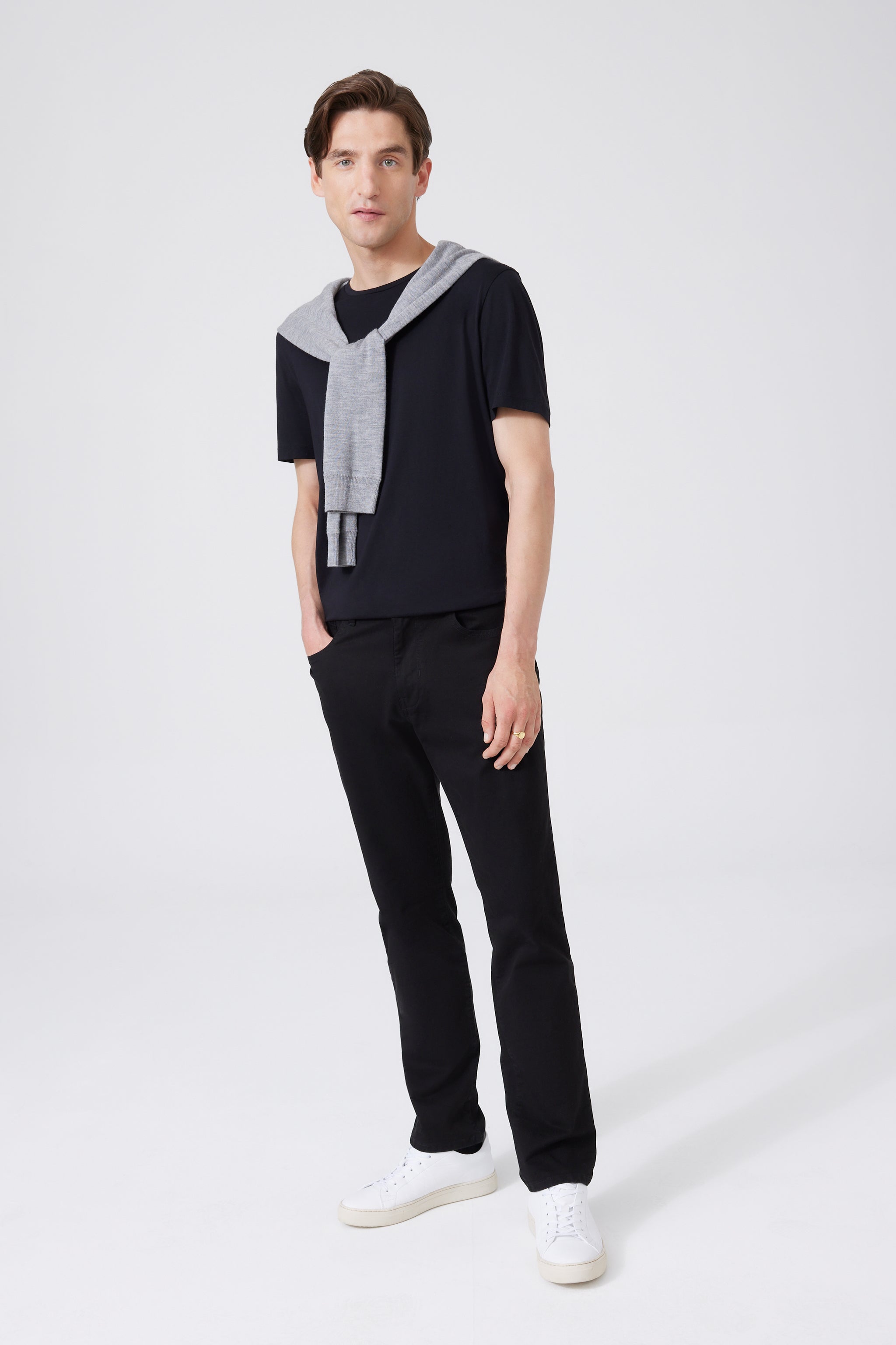 Pima Cotton Round neck T-Shirt