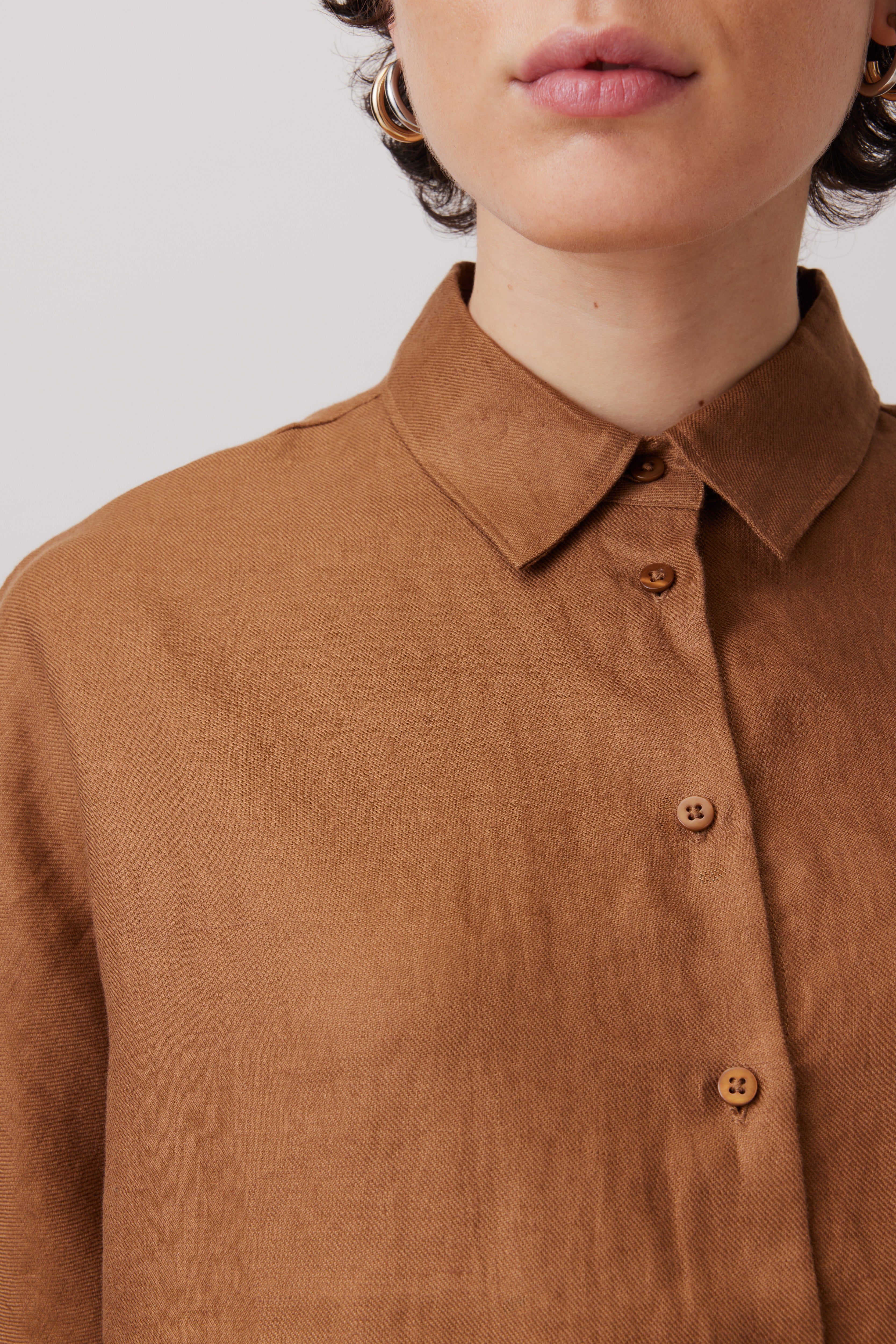 Linen Twill Blouse