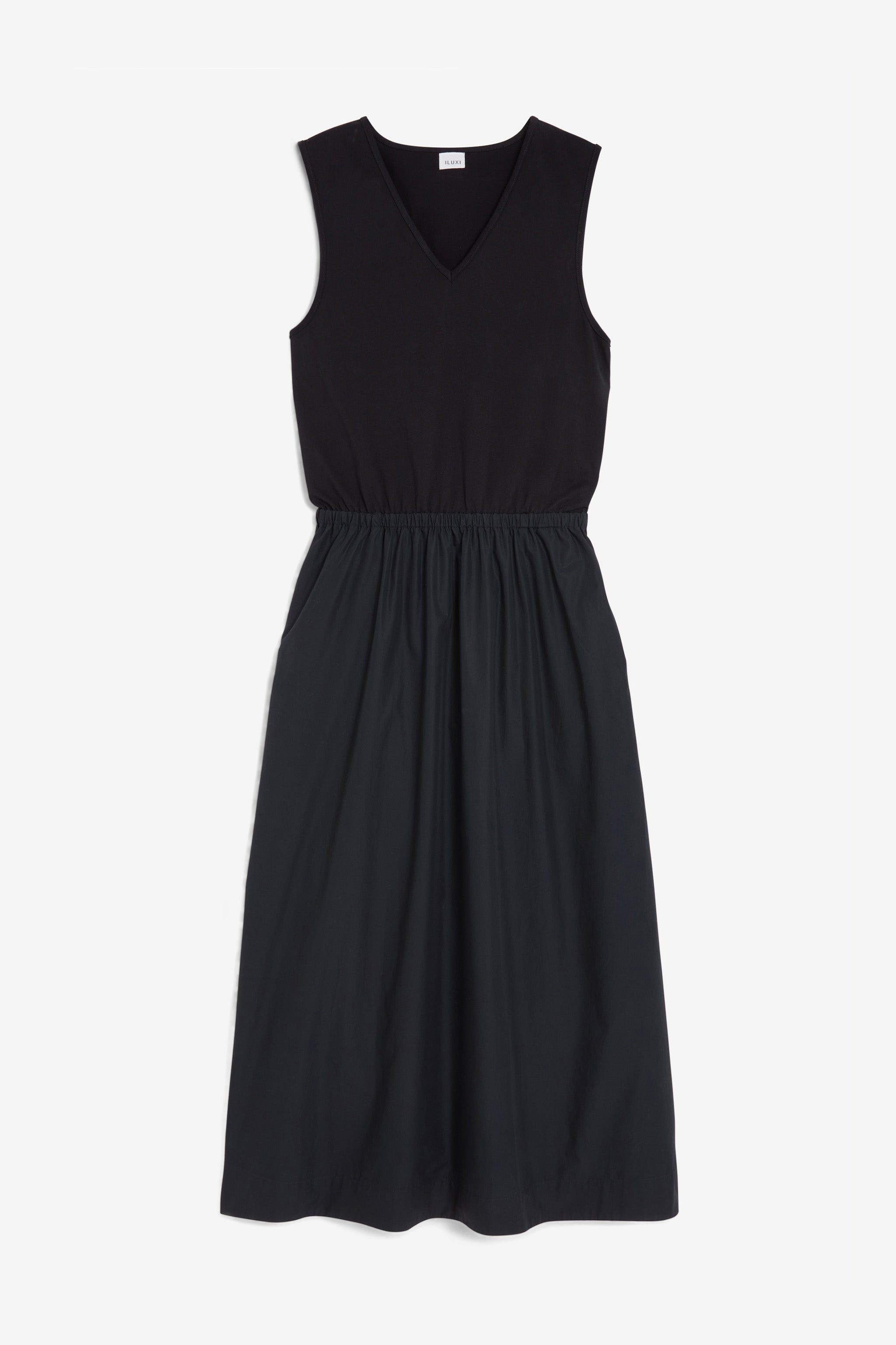 Waisted Midi Dress