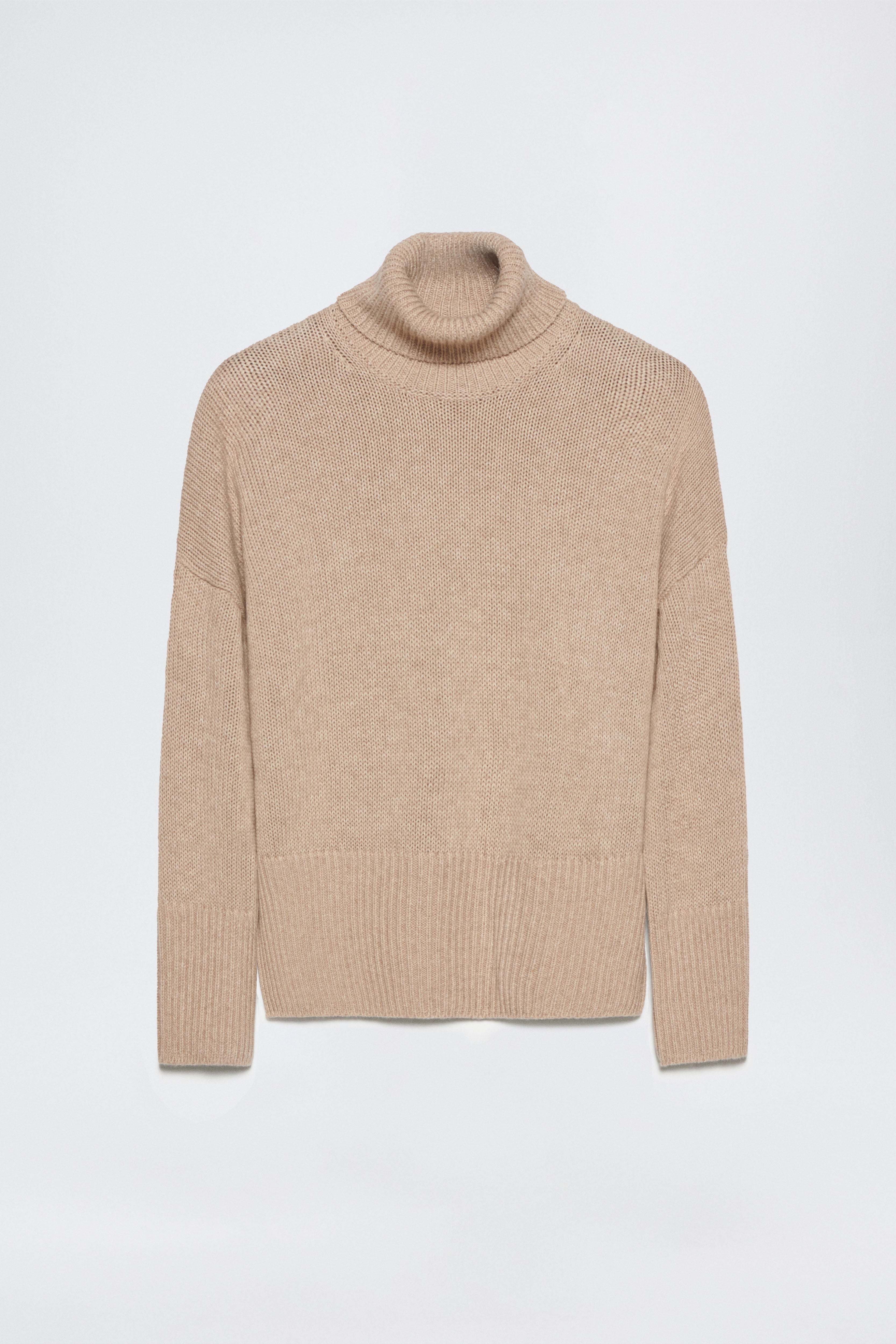 Merino Wool Turtleneck Sweater