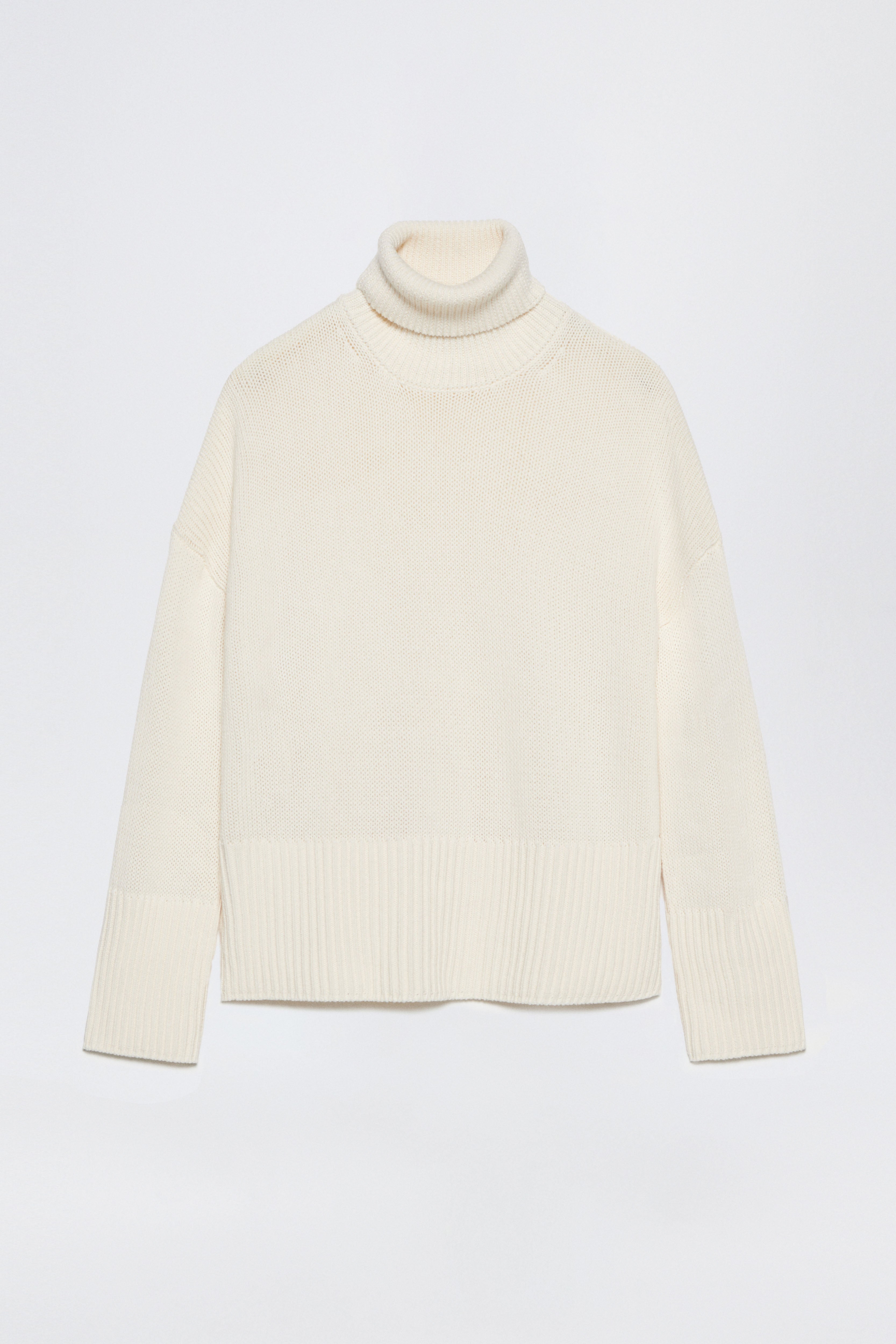 Merino Wool Turtleneck Sweater