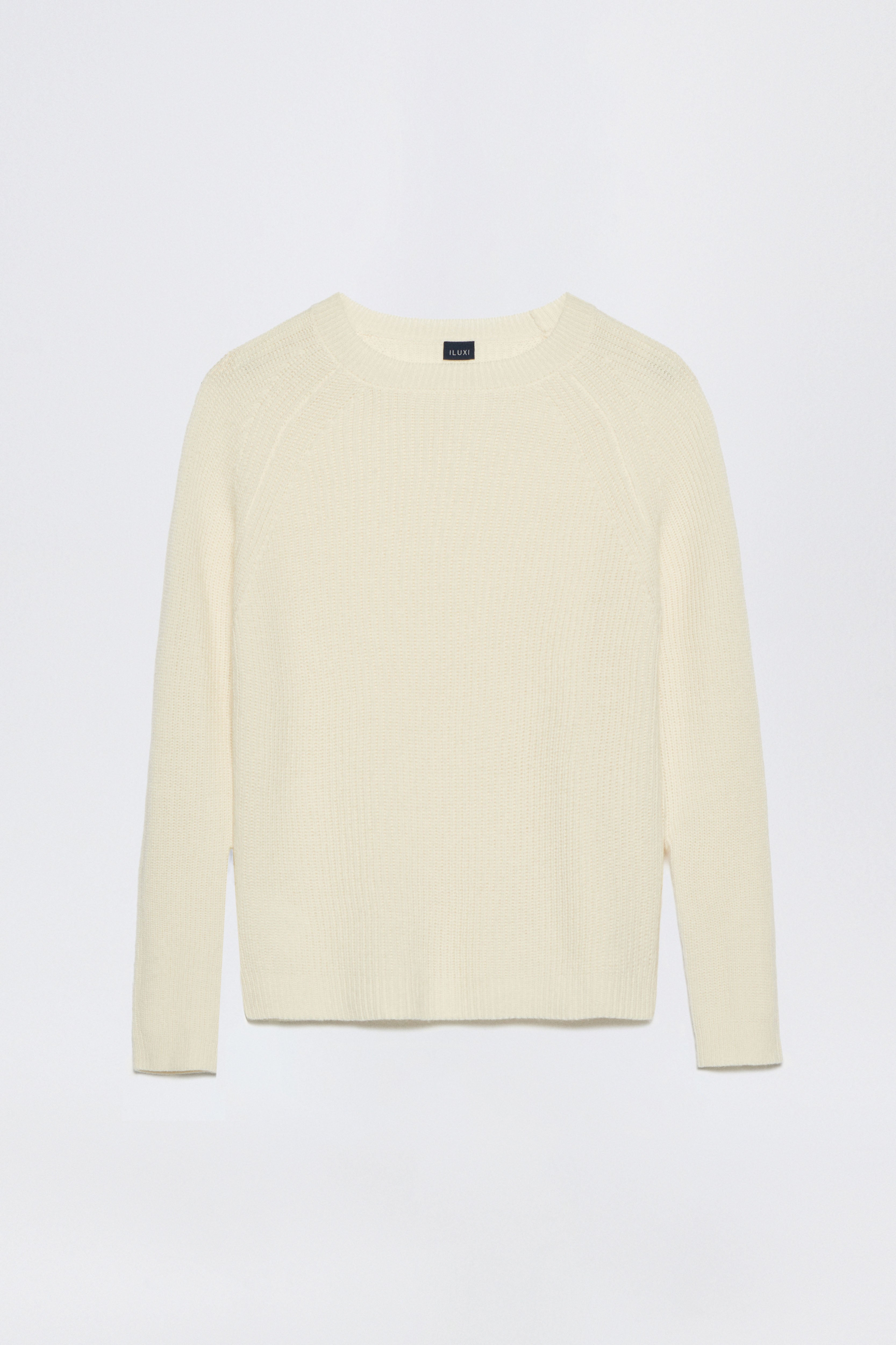 Raglan Sweater made of Virgin Wool and Cashmere