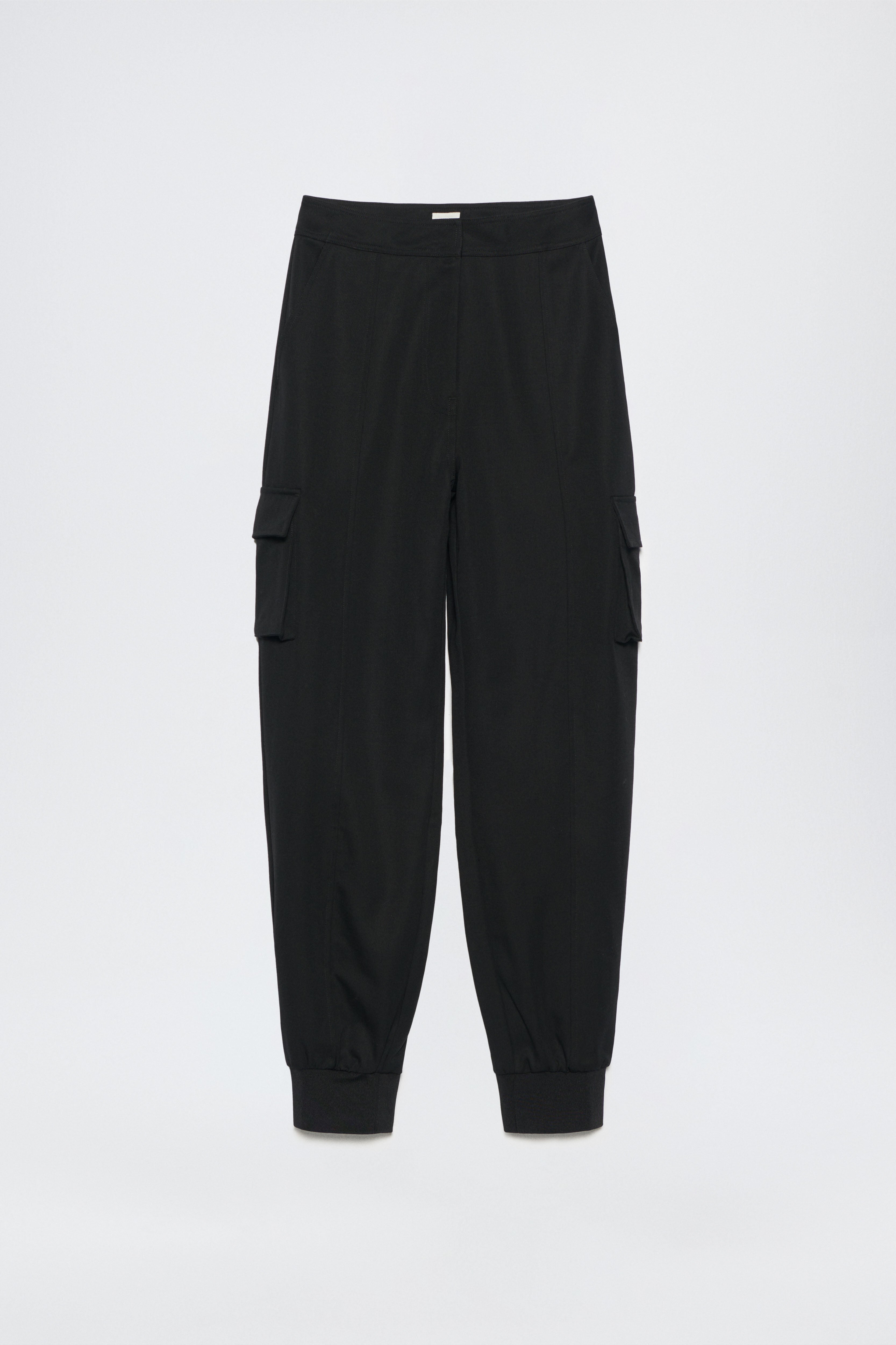 Virgin Wool Cargo Pants